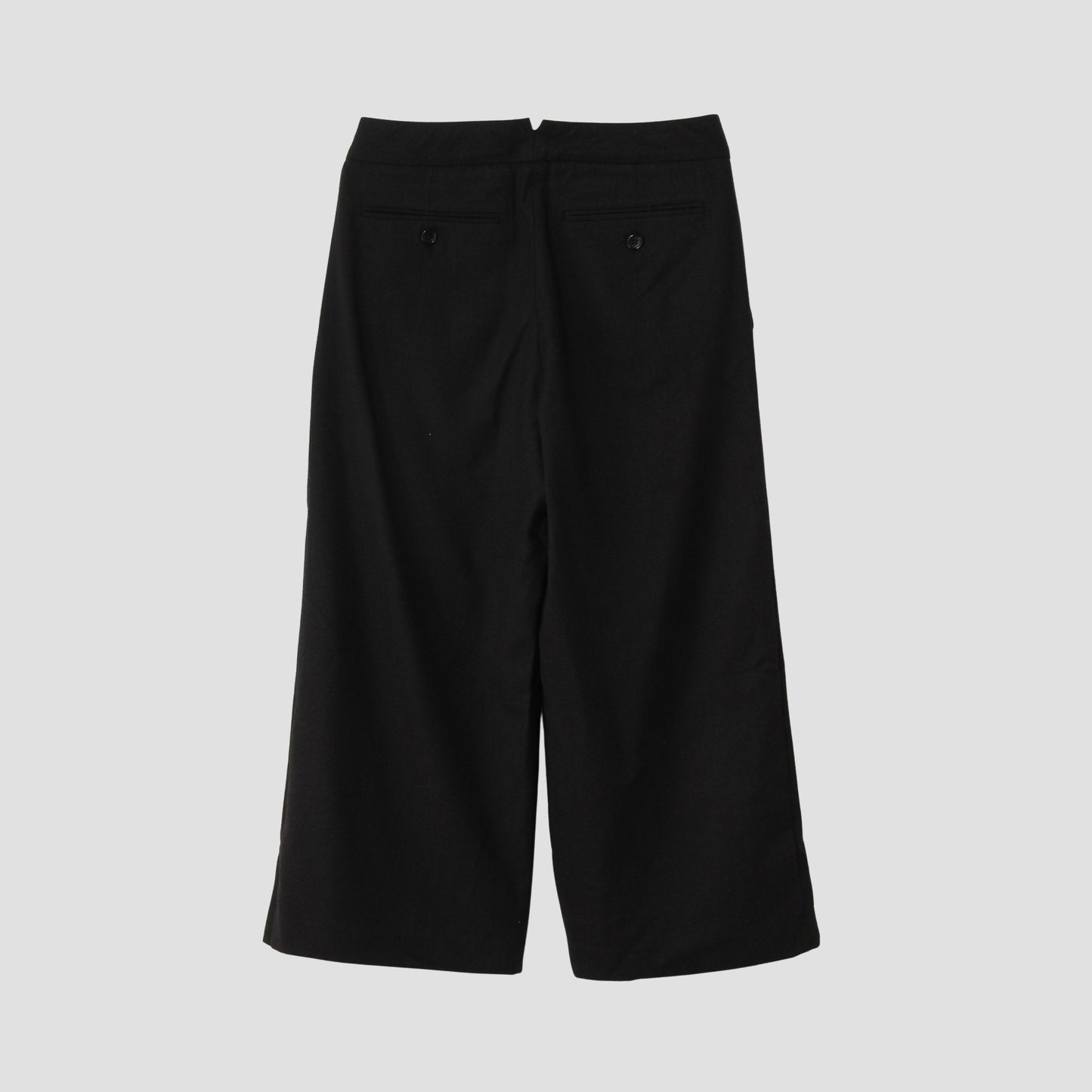 FINE WOOL FLANNEL TROUSERS