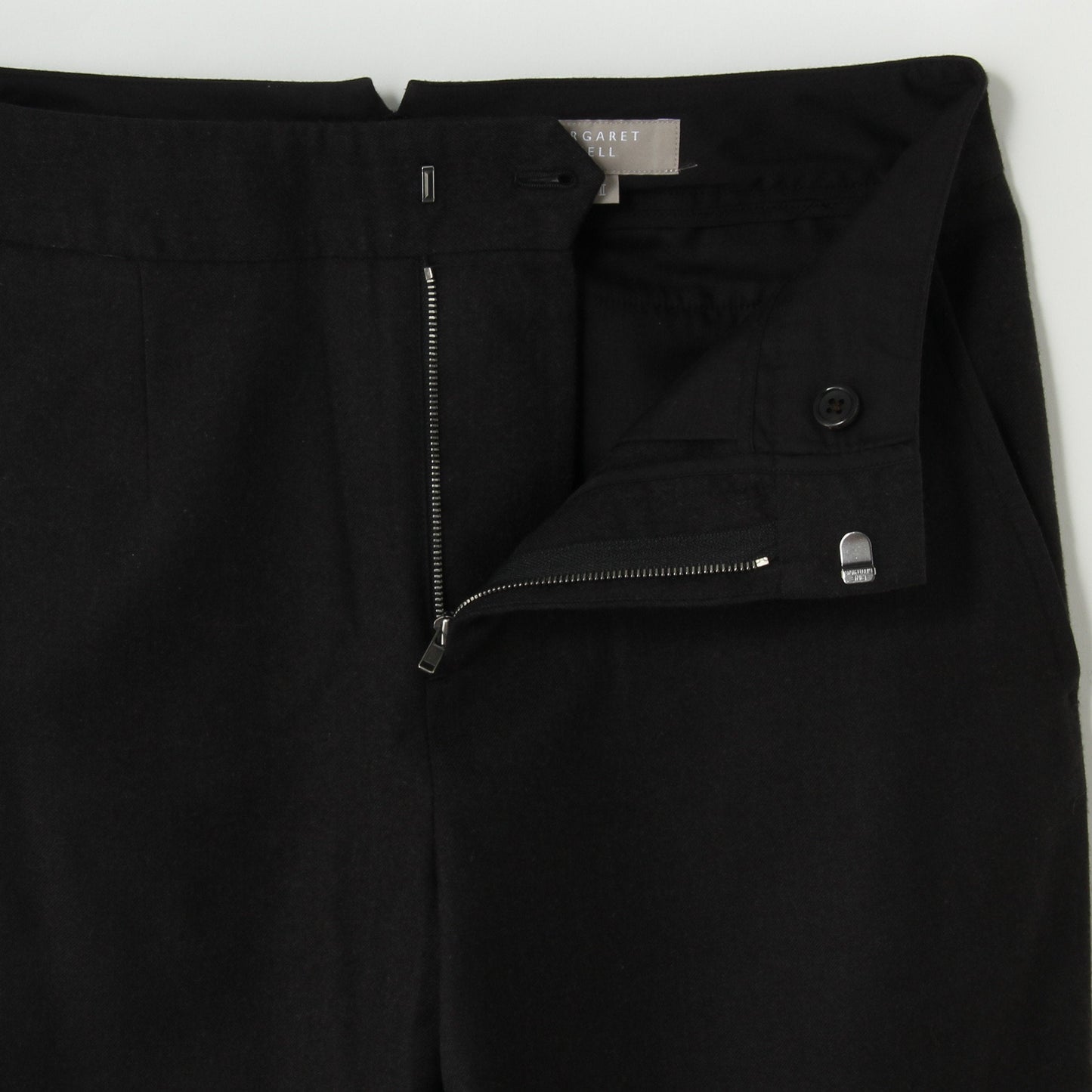 FINE WOOL FLANNEL TROUSERS