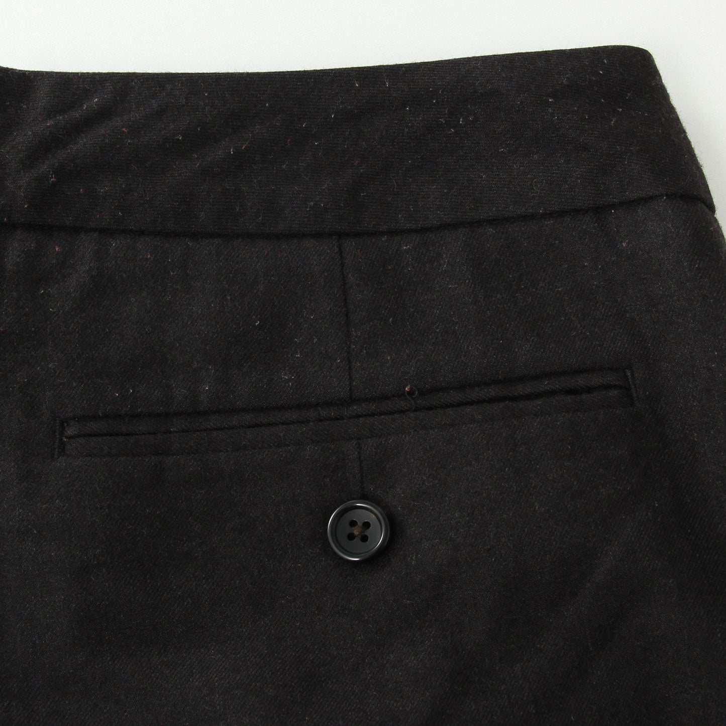 FINE WOOL FLANNEL TROUSERS