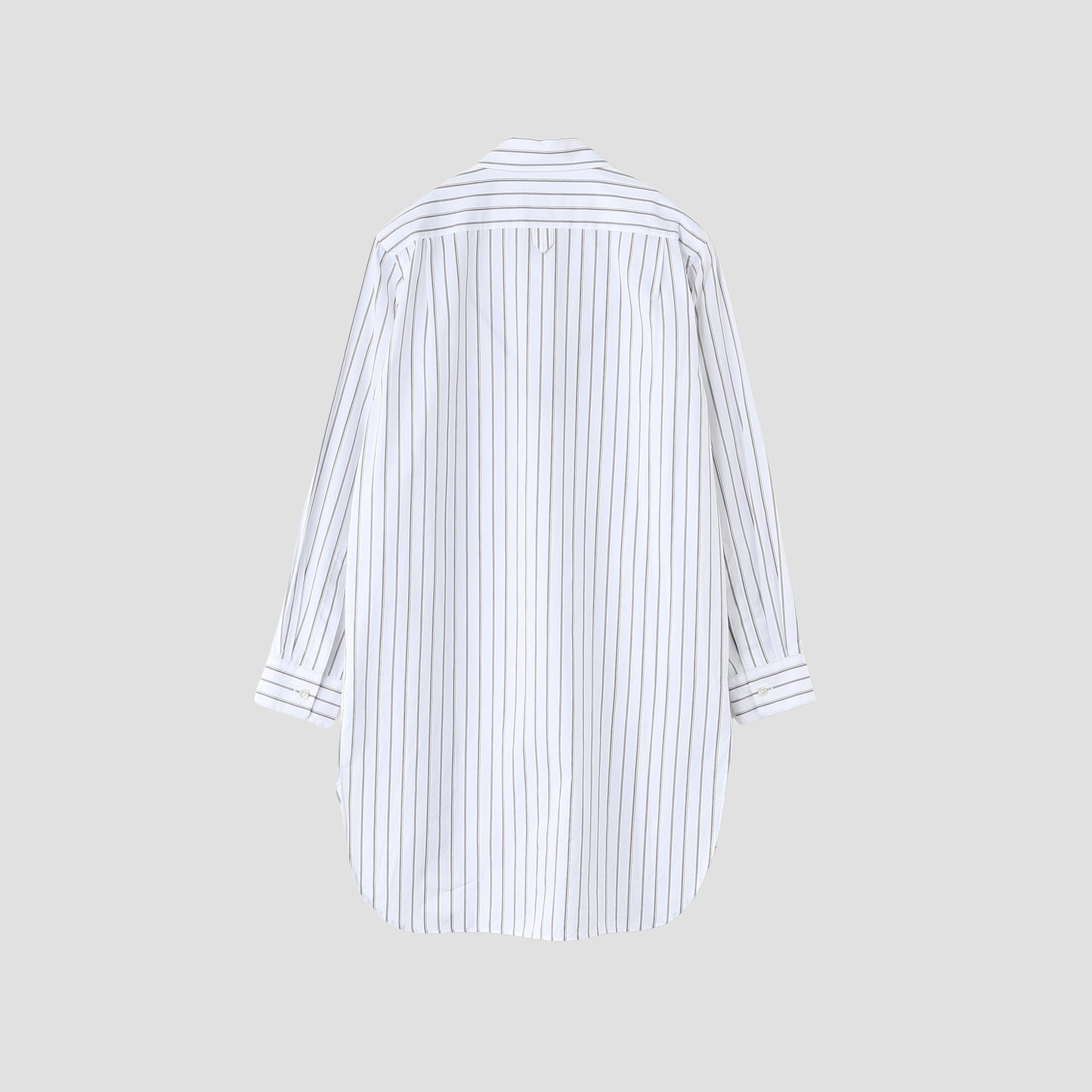 TRIPLE STRIPE COTTON POPLIN SHIRT