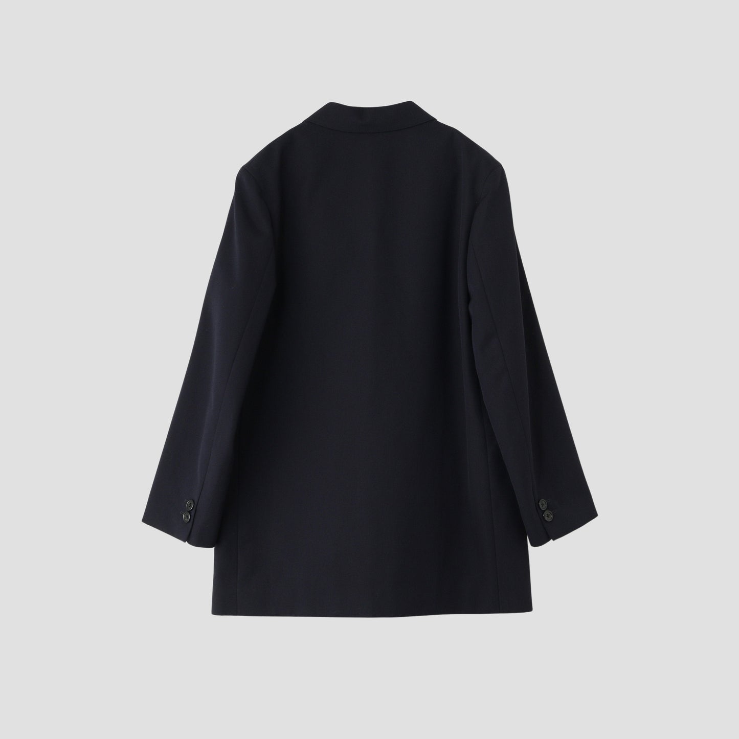WOOL COTTON GABARDINE COAT