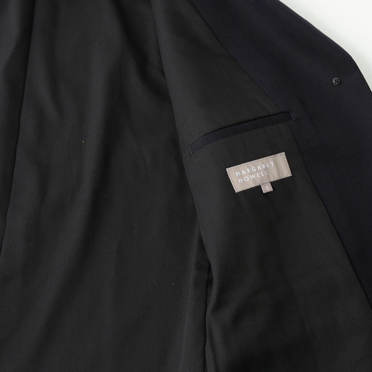 WOOL COTTON GABARDINE COAT
