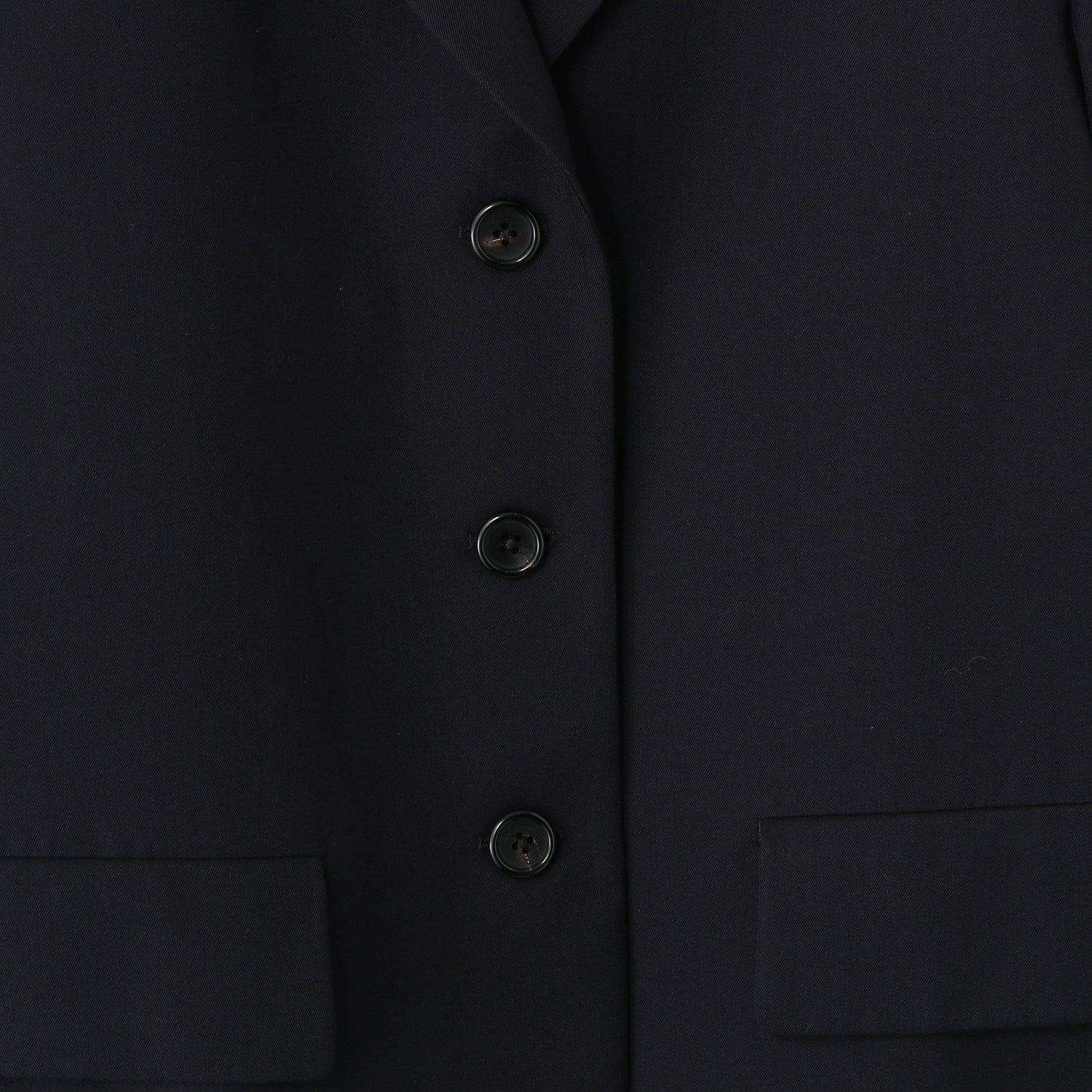 WOOL COTTON GABARDINE COAT