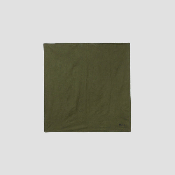 WASHED WOOL LINEN SCARF
