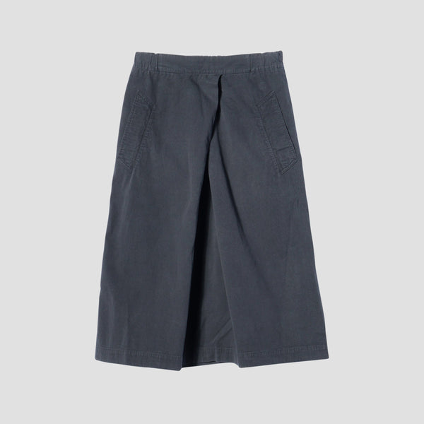 WASHED COTTON LINEN SKIRT