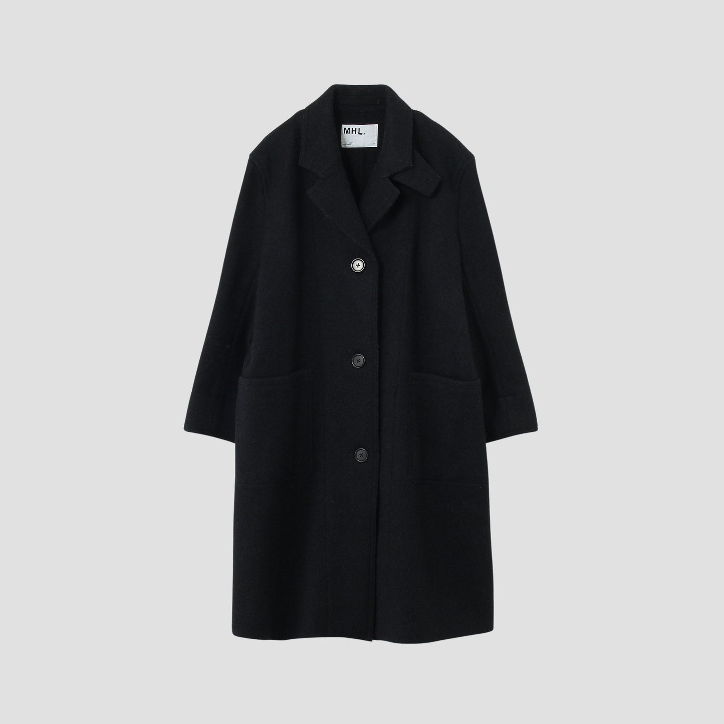 HEAVY WOOL MELTON COAT