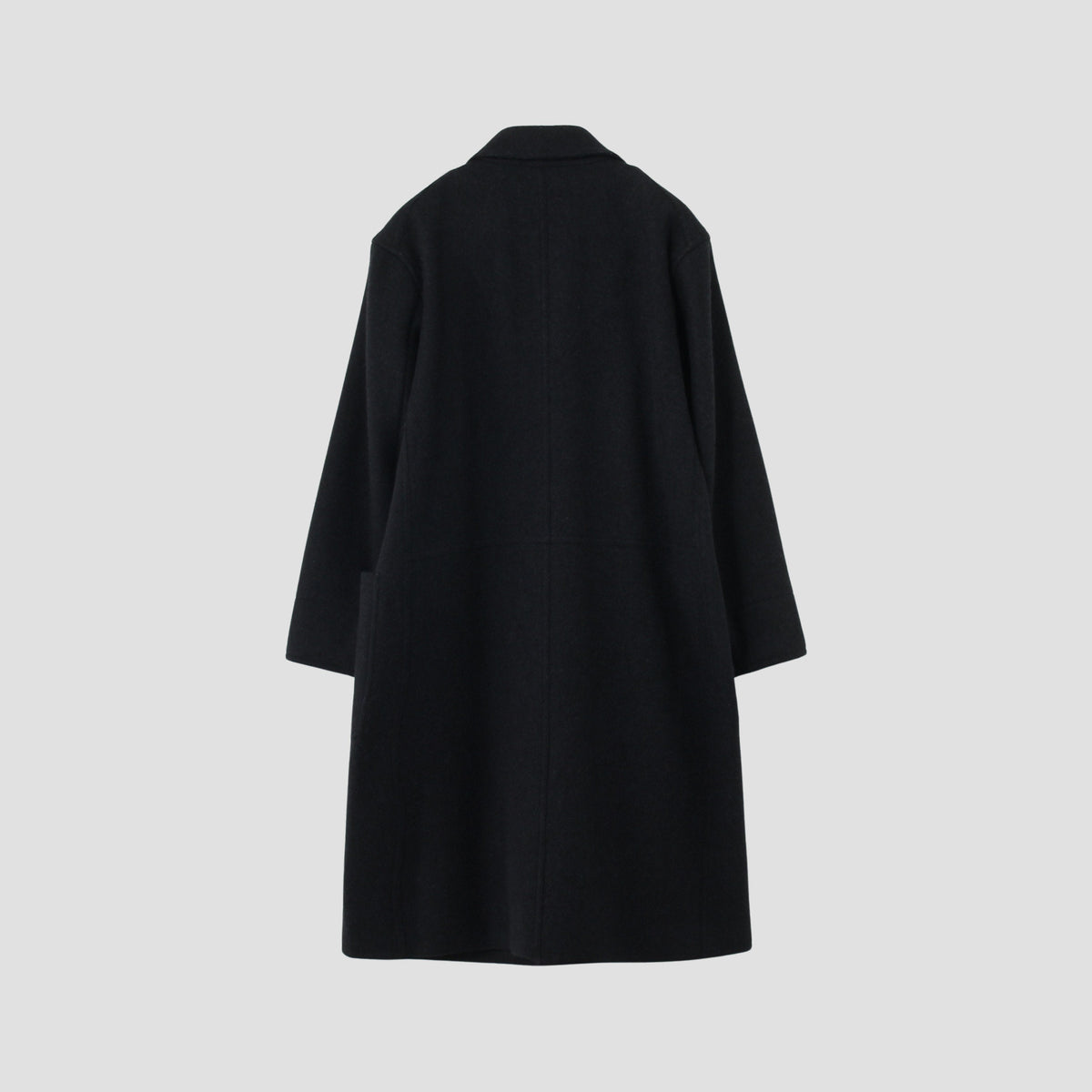 HEAVY WOOL MELTON COAT