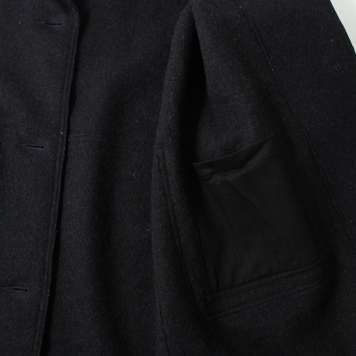 HEAVY WOOL MELTON COAT