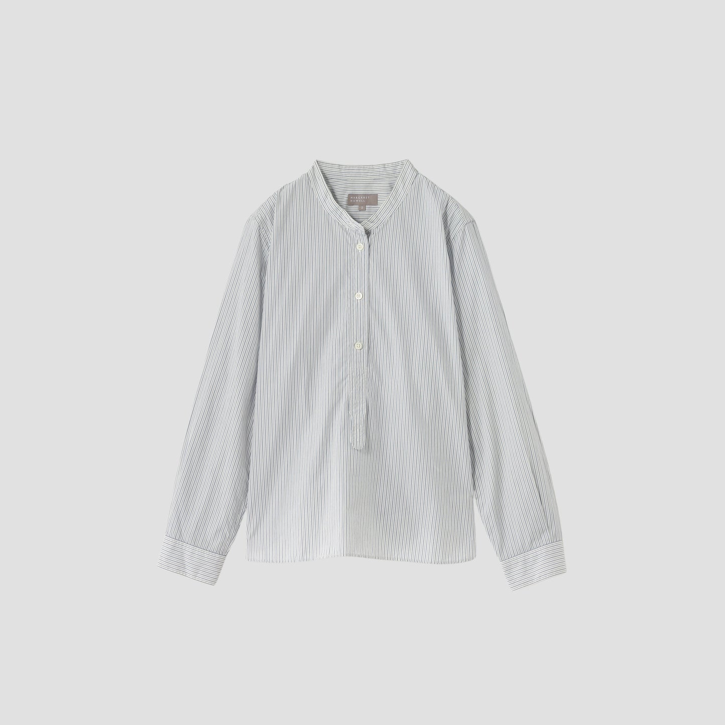 BLUE STRIPE COTTON SHIRT