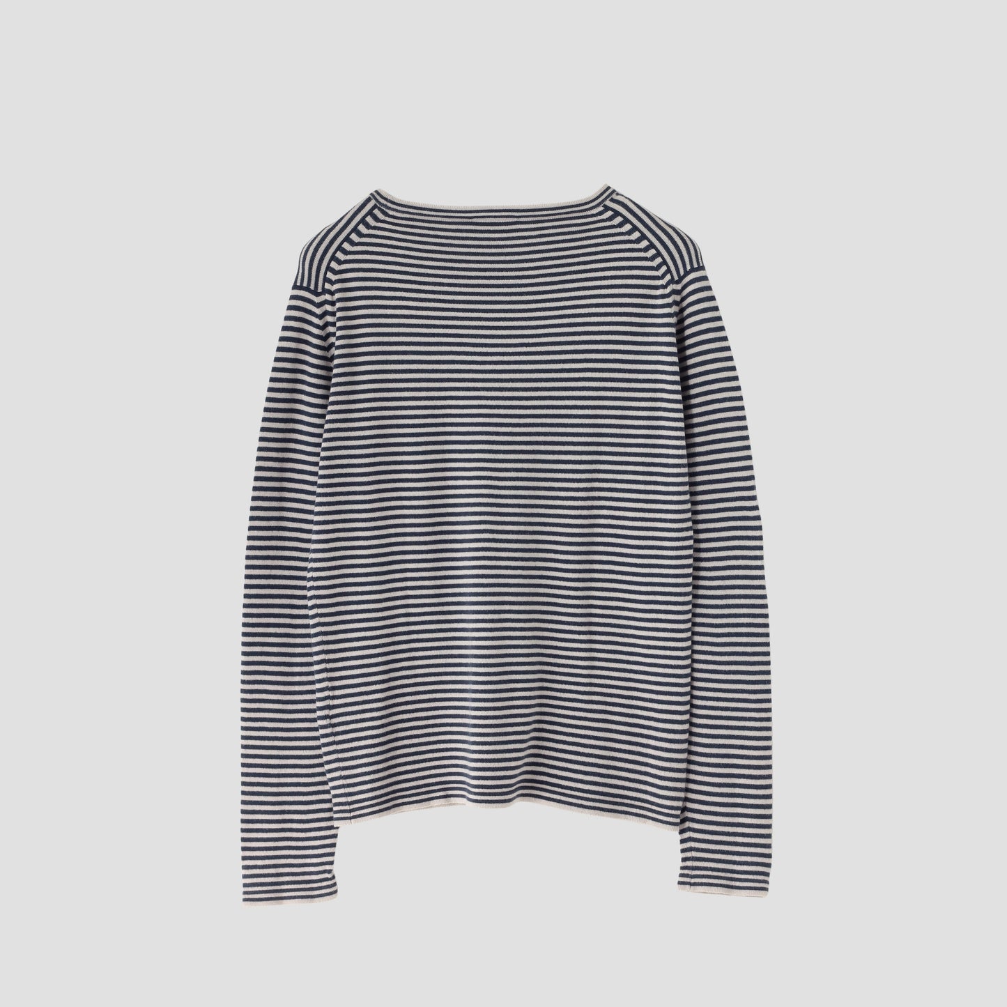 STRIPE CREW NECK KNIT