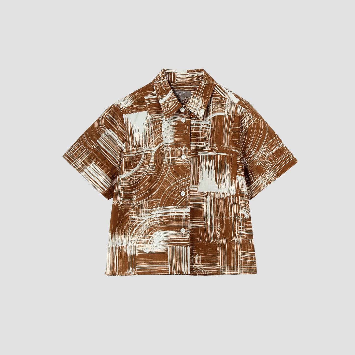 PAINT PRINT COTTON SHIRT