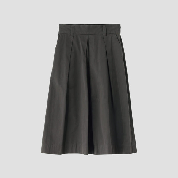 COTTON TWILL SKIRT