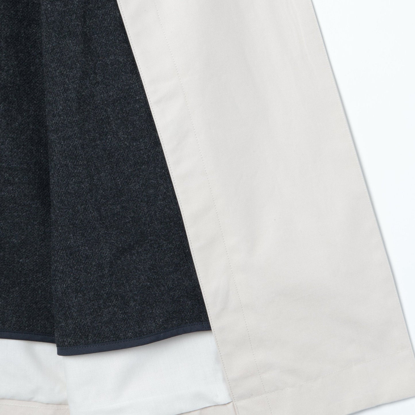 WATERPROOFED COTTON POPLIN COAT