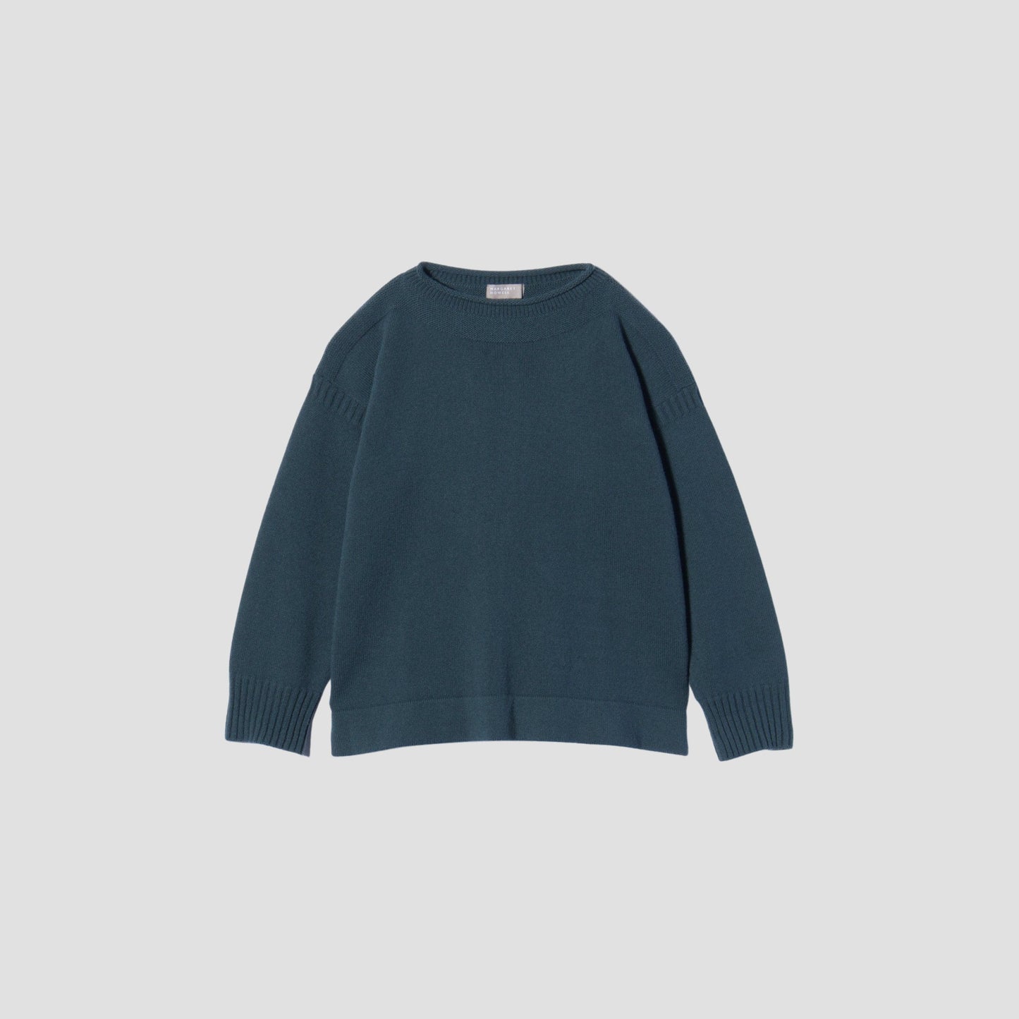 WOOL COTTON GUERNSEY KNIT