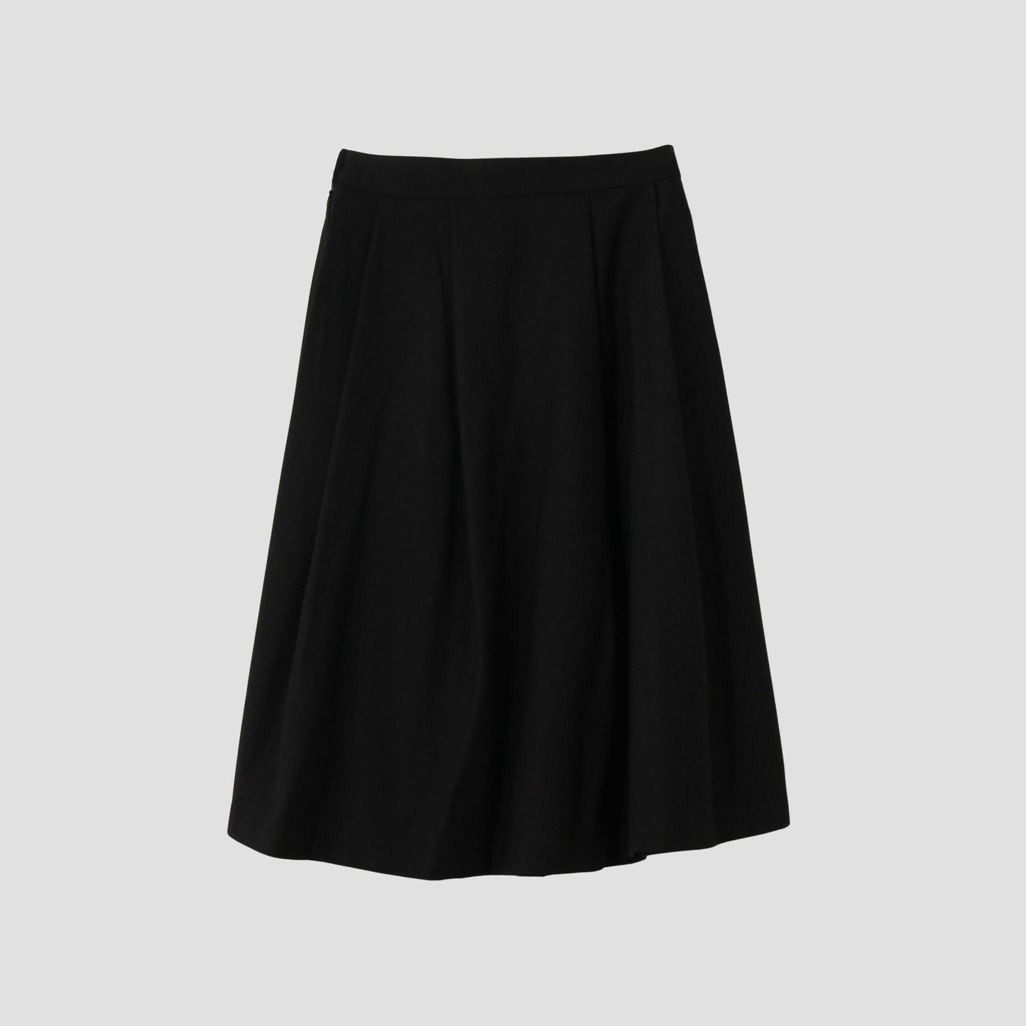 FINE WOOL FLANNEL SKIRT