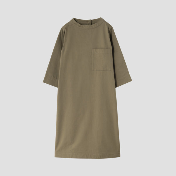 COTTON WOOL TWILL DRESS