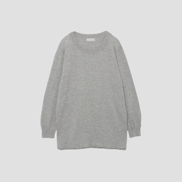 WOOL COTTON JUMPER KNIT