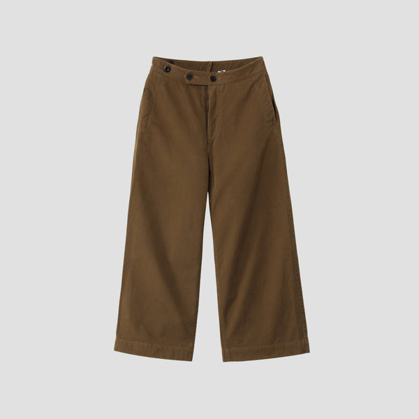 BASIC BRUSHED CHINO TROUSERS