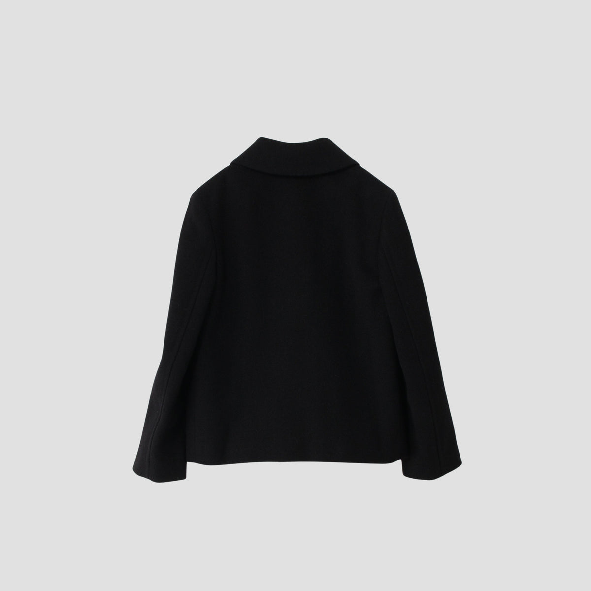 SHETLAND LINEN WOOL COAT
