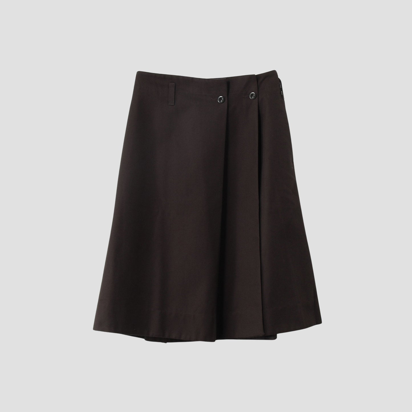 COTTON WOOL DRILL SKIRT