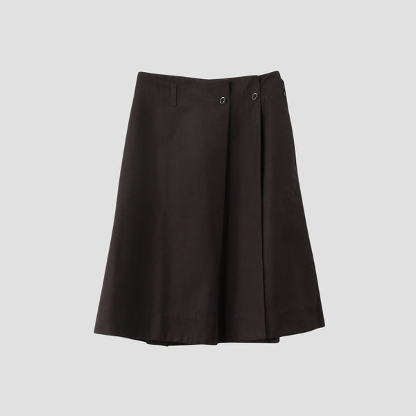 COTTON WOOL DRILL SKIRT