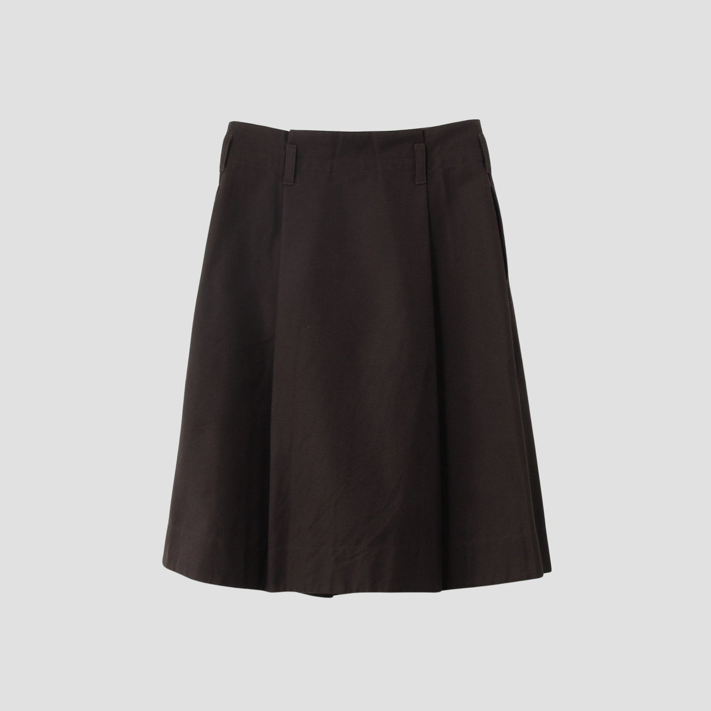 COTTON WOOL DRILL SKIRT
