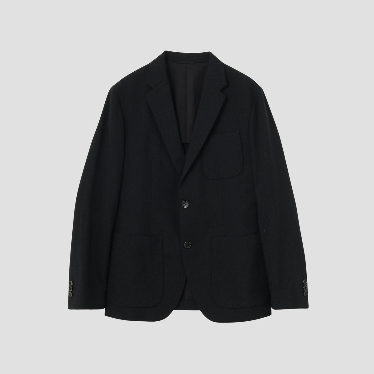 LIGHT WOOL HOPSACK JACKET