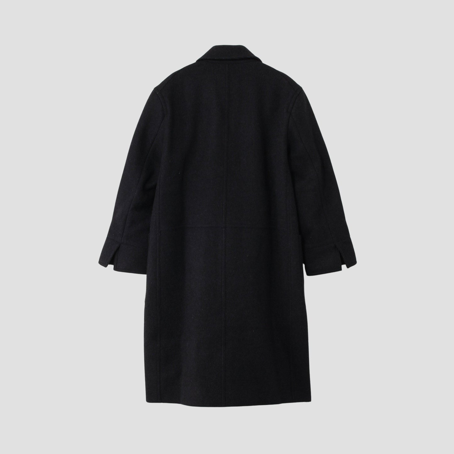 HEAVY WOOL MELTON COAT