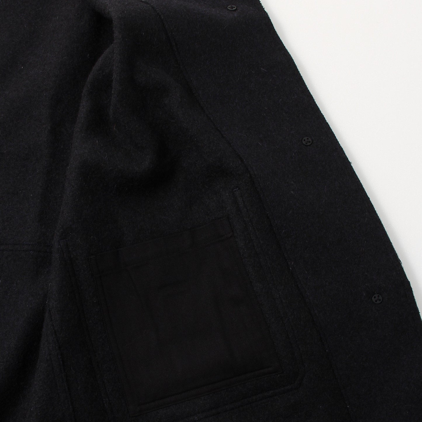 HEAVY WOOL MELTON COAT