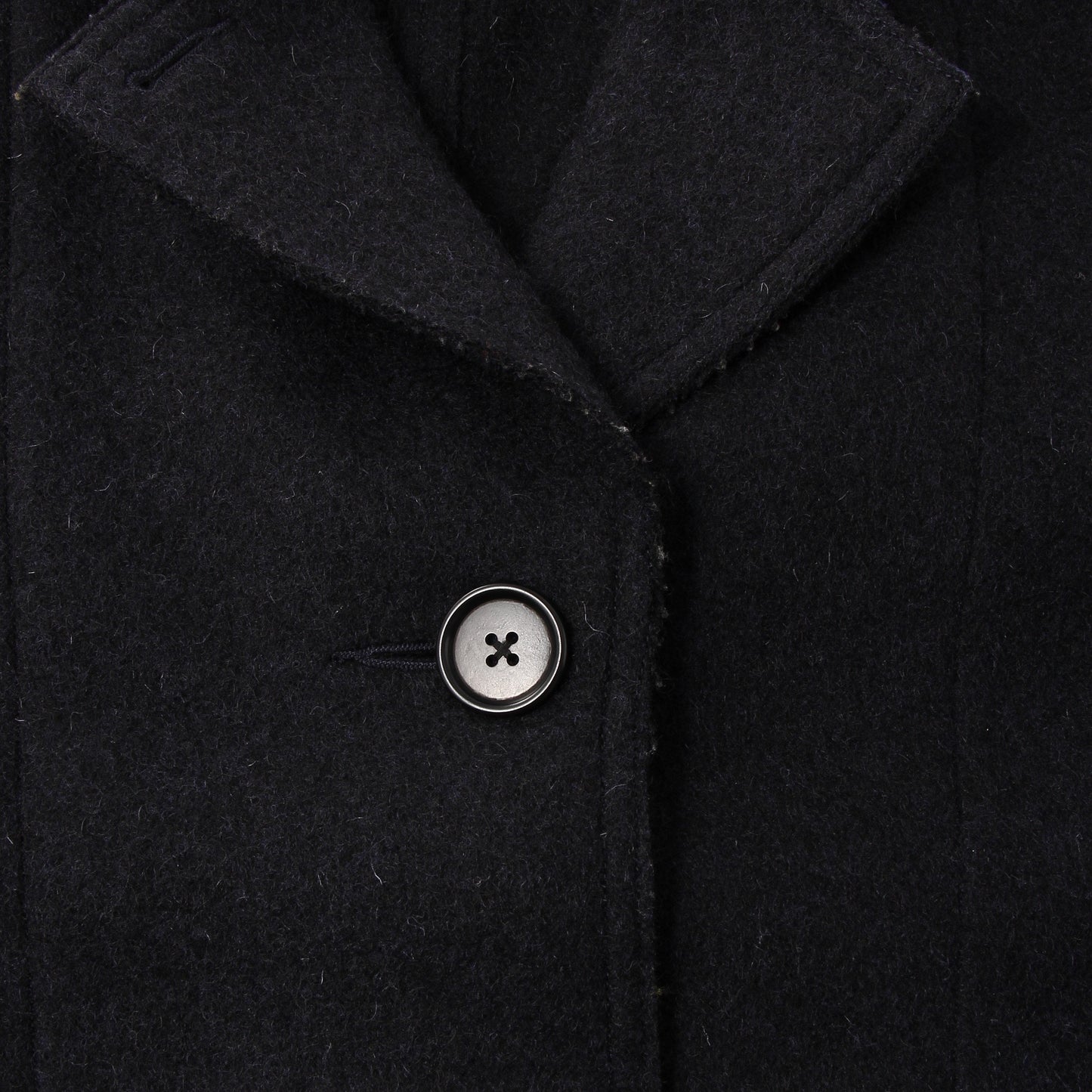 HEAVY WOOL MELTON COAT