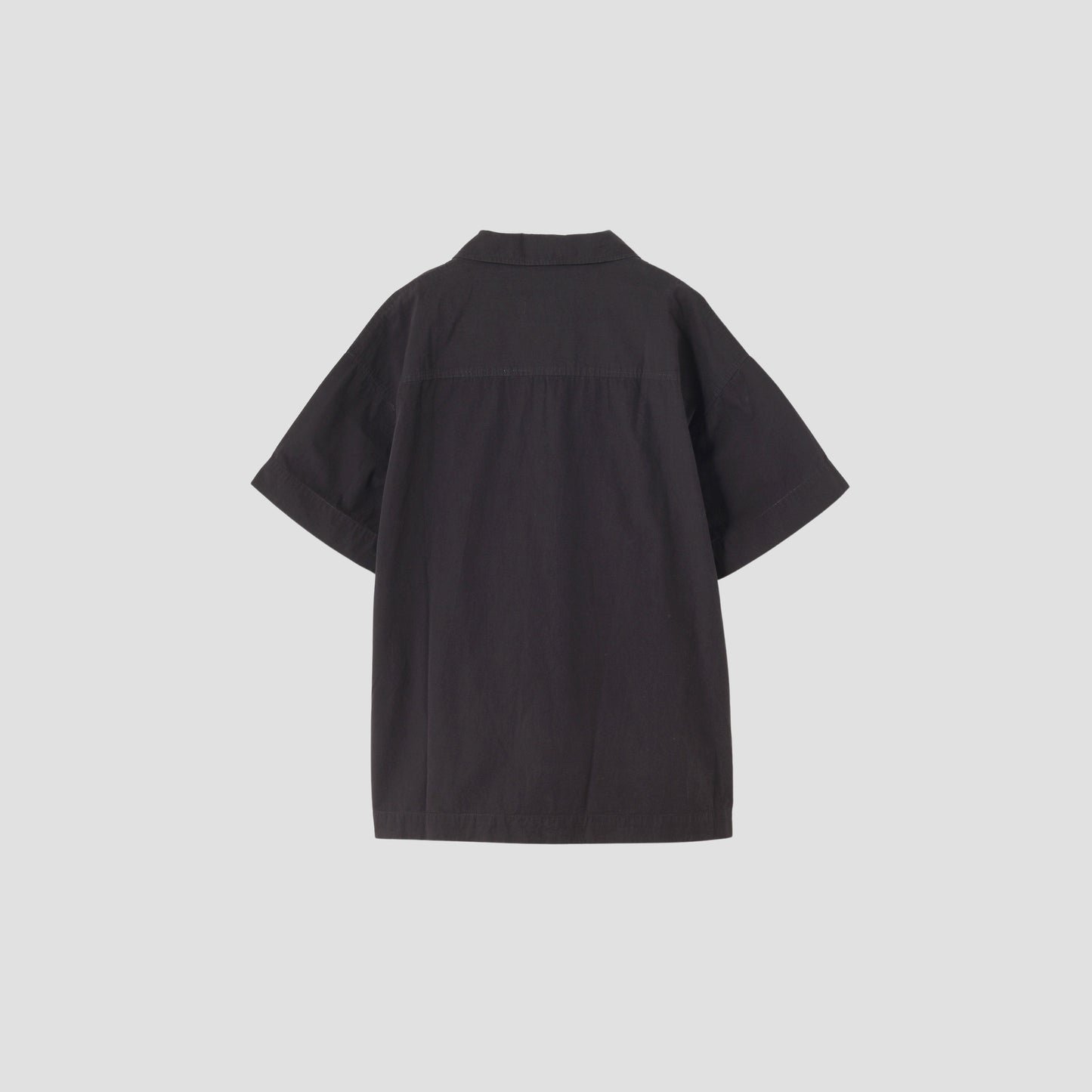 SANDED COTTON LINEN SHIRT