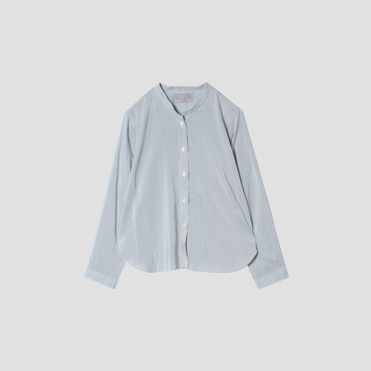 STRIPE SILK COTTON SHIRT