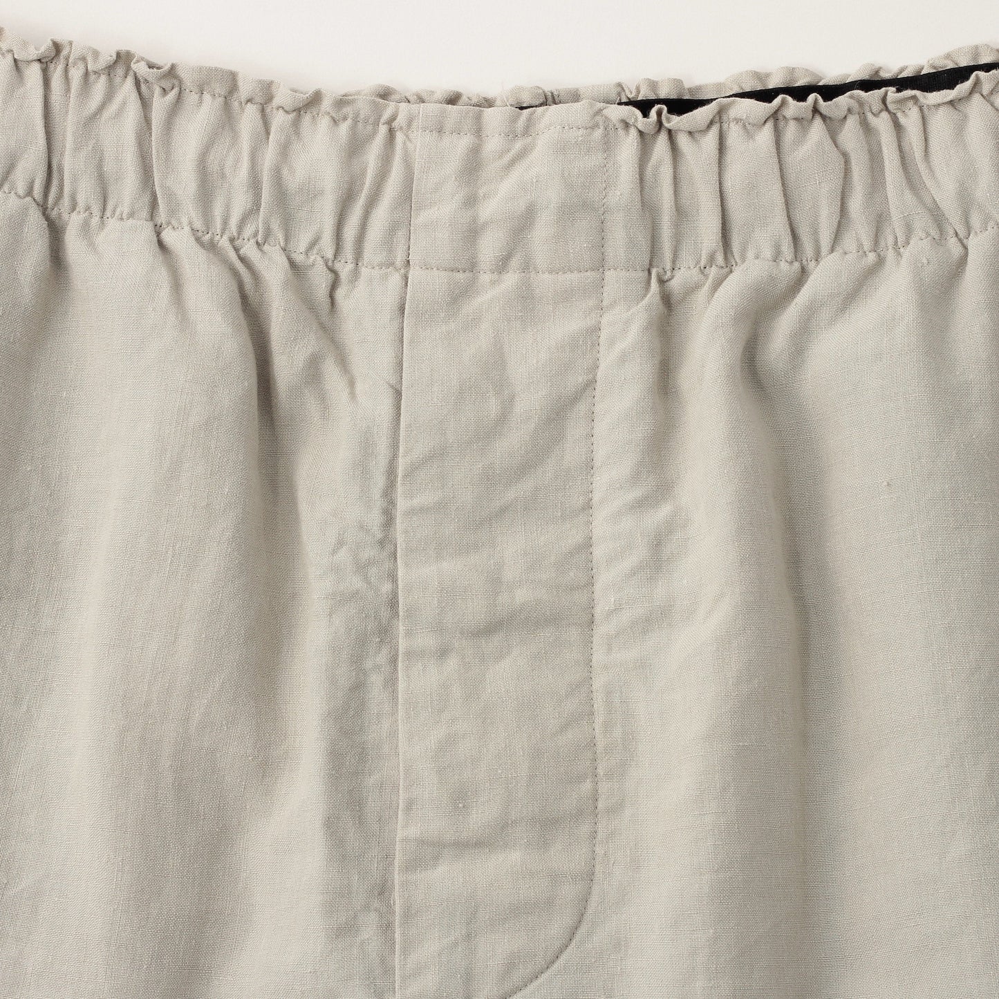 LINEN PLAINWEAVE TROUSERS