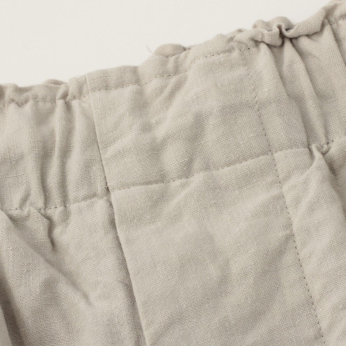 LINEN PLAINWEAVE TROUSERS