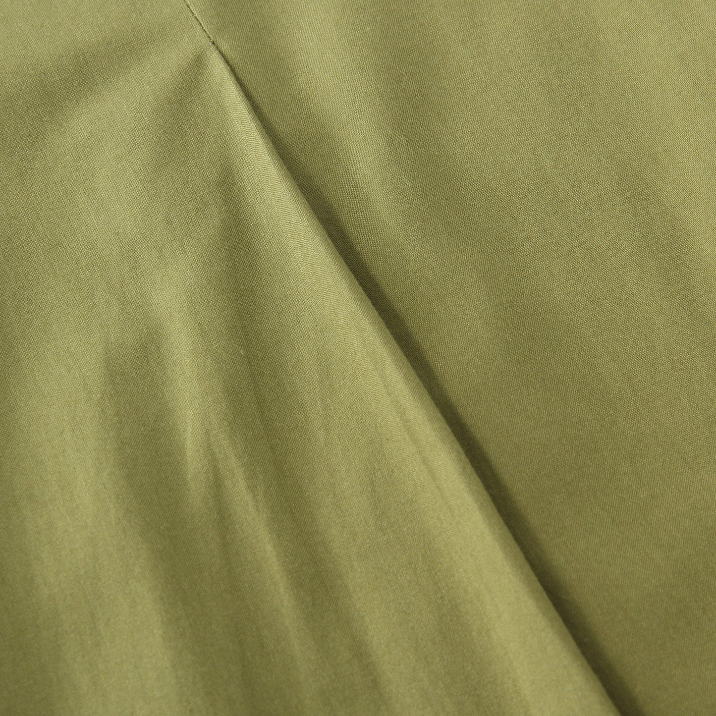SILK COTTON POPLIN SKIRT