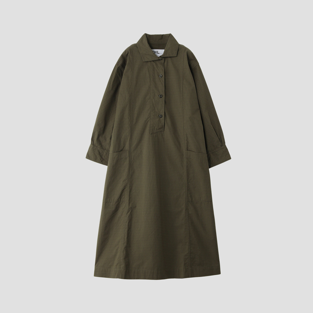 MATT COTTON CHECK DRESS