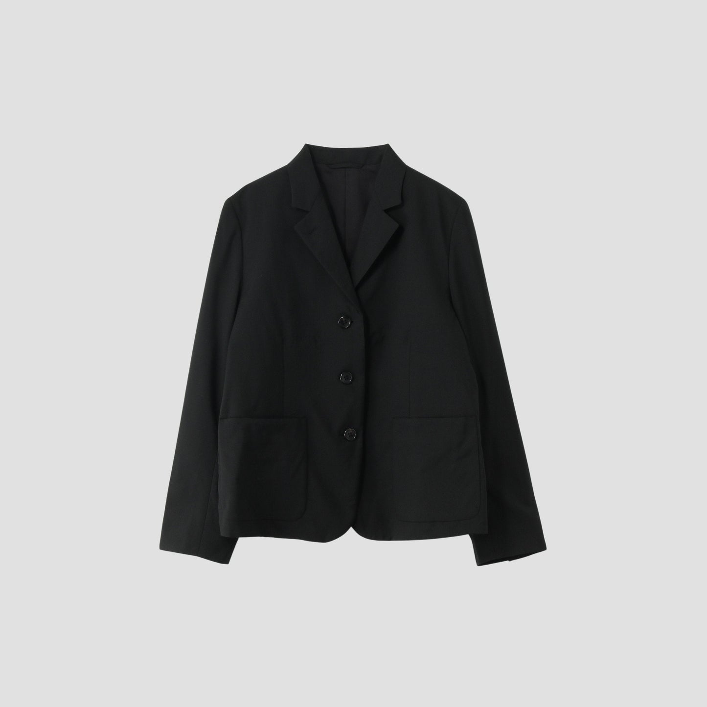 FINE WOOL POPLIN JACKET