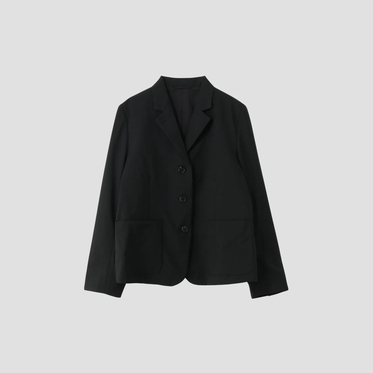 FINE WOOL POPLIN JACKET