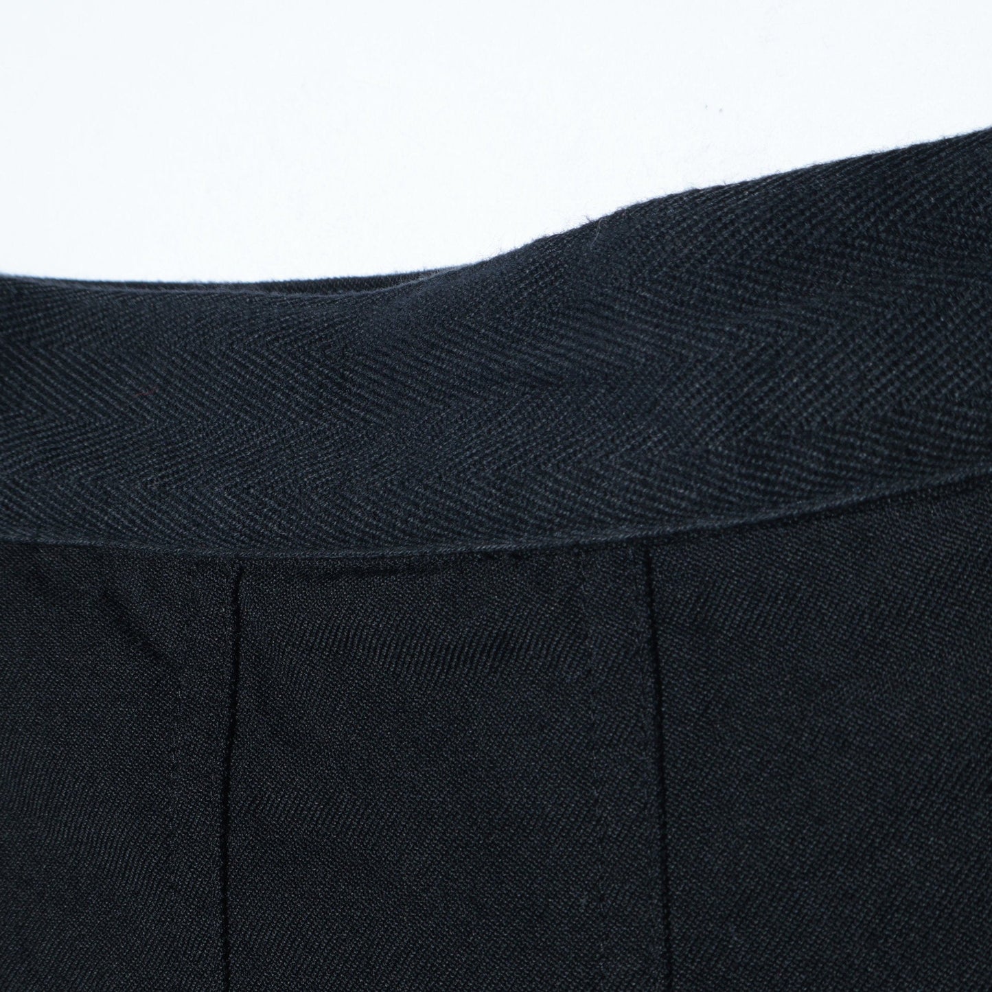 WOOL COTTON TWILL SKIRT