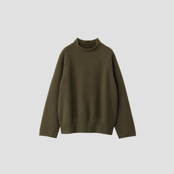 FELTED ROUGH WOOL KNIT