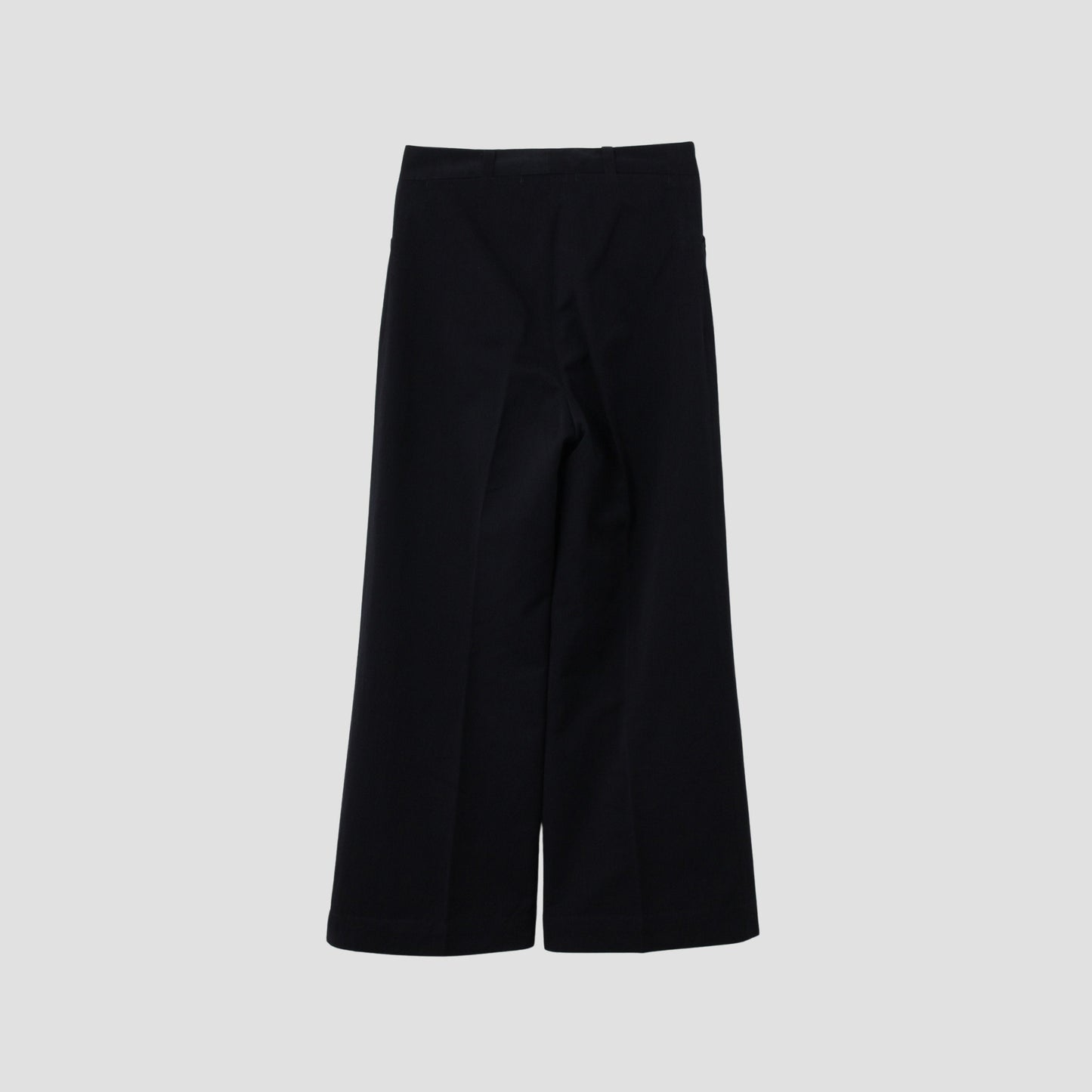 COTTON LINEN TWILL TROUSERS