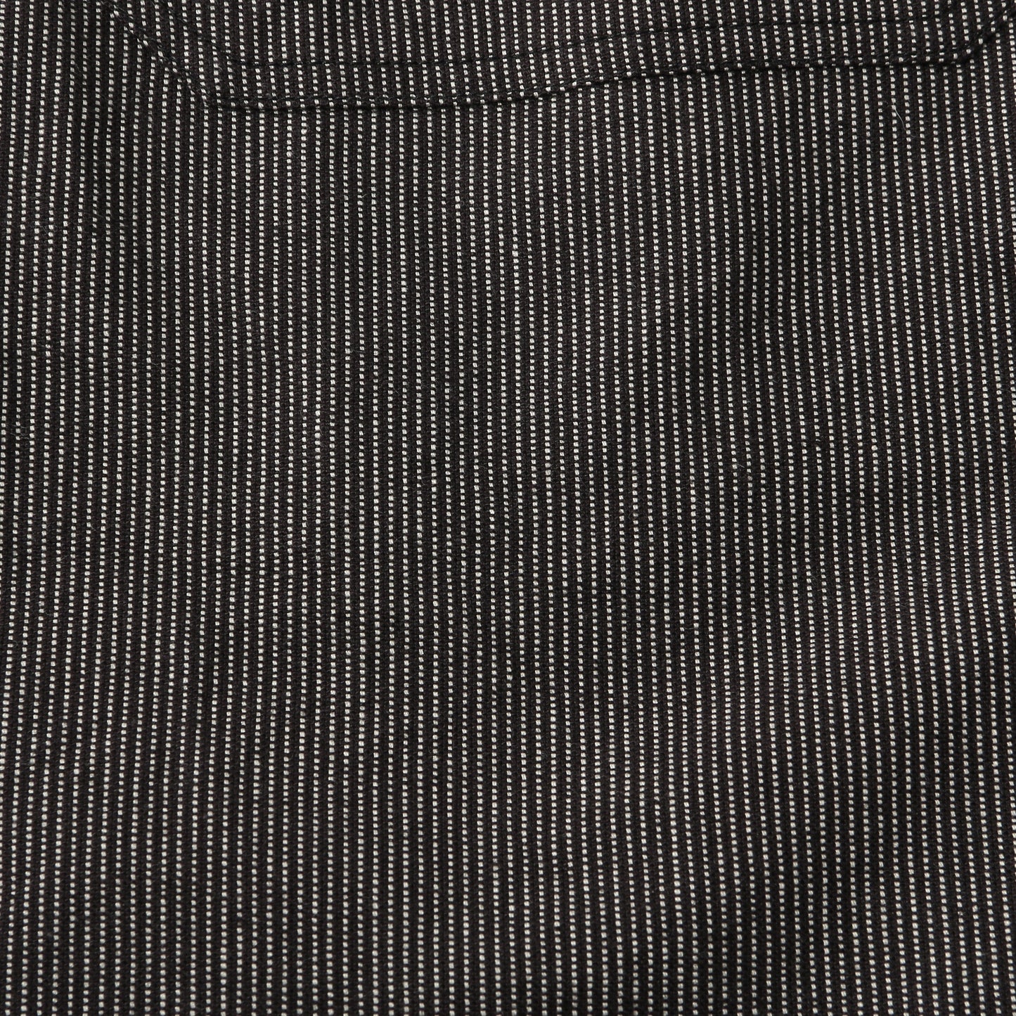 WORKWEAR STRIPE COTTON LINEN SKIRT