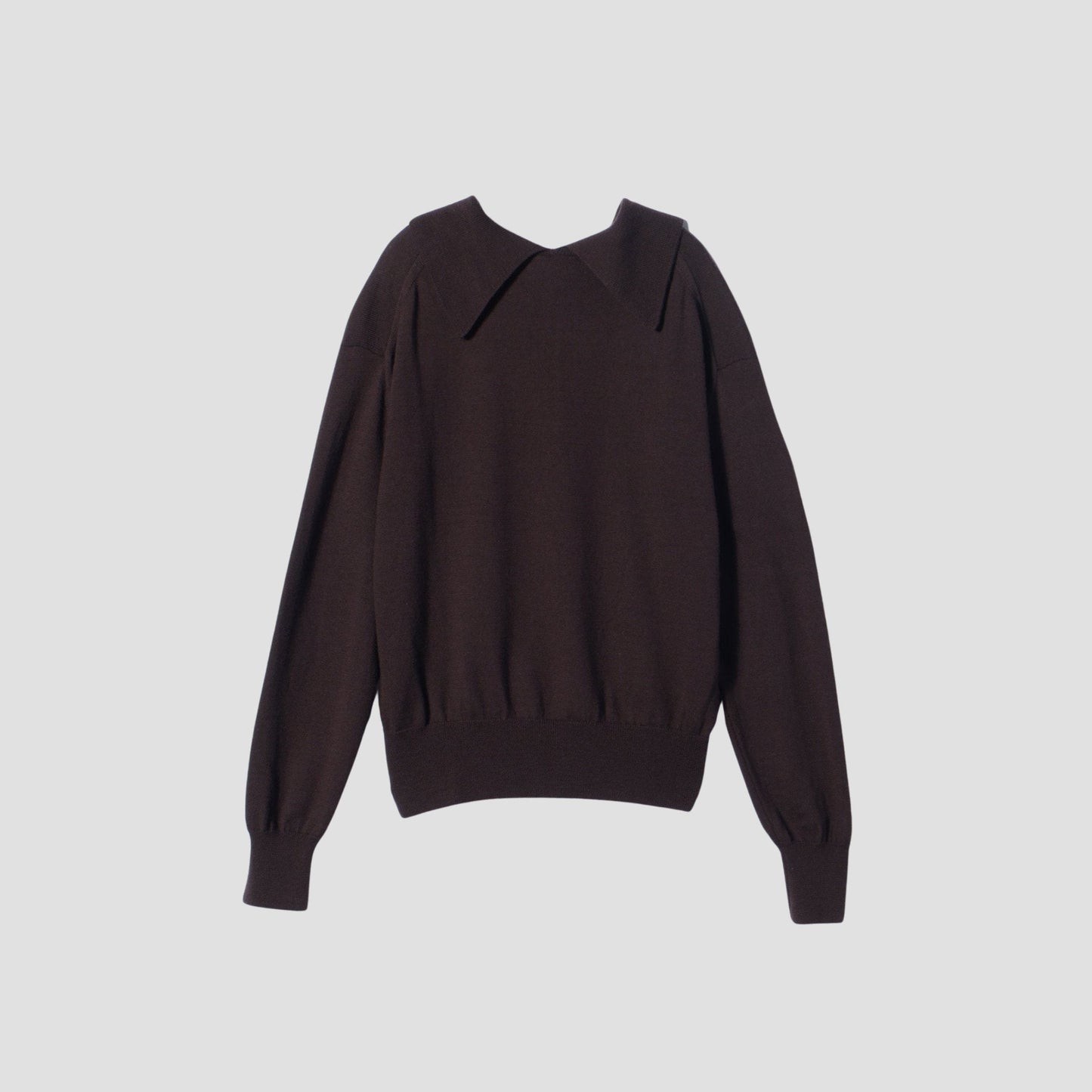 WASHED FINE MERINO KNIT