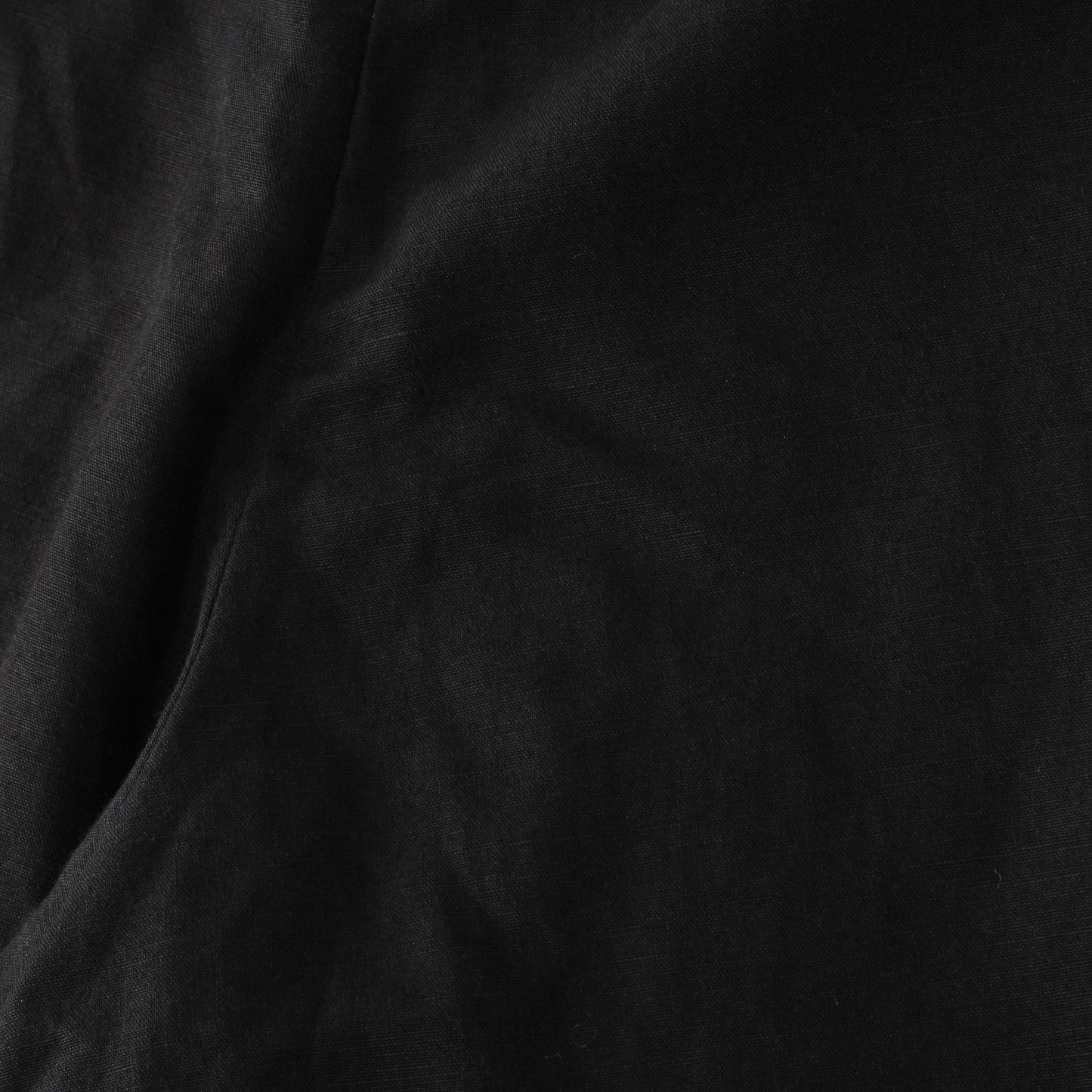 PLAIN WEAVE COTTON LINEN TROUSERS