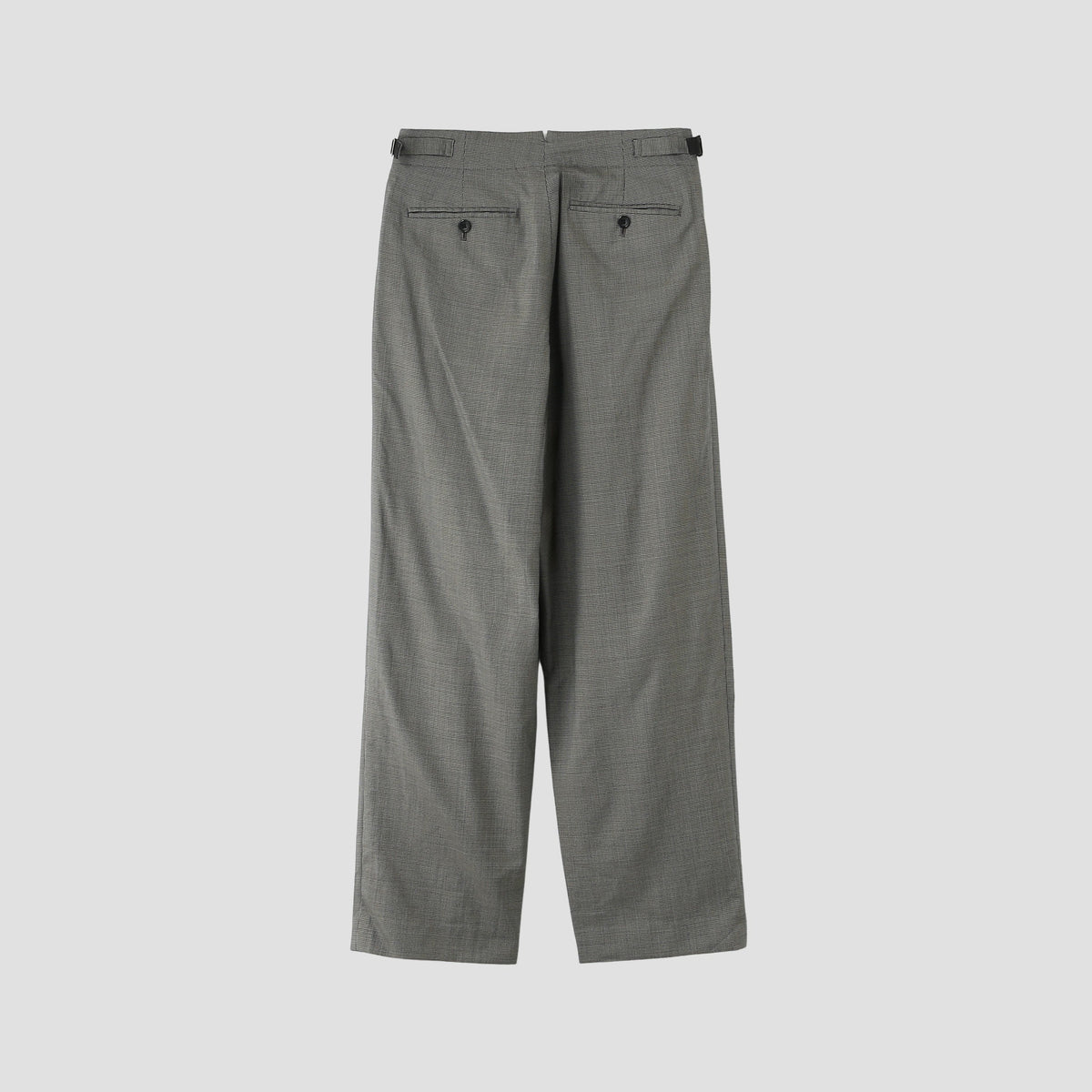FINE WOOL POPLIN TROUSERS
