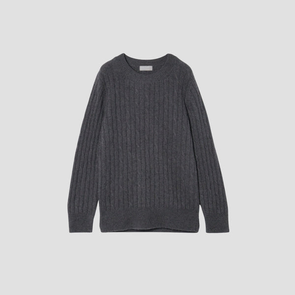TWISTED CASHMERE WOOL KNIT