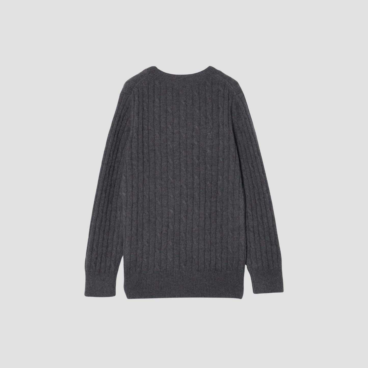 TWISTED CASHMERE WOOL KNIT