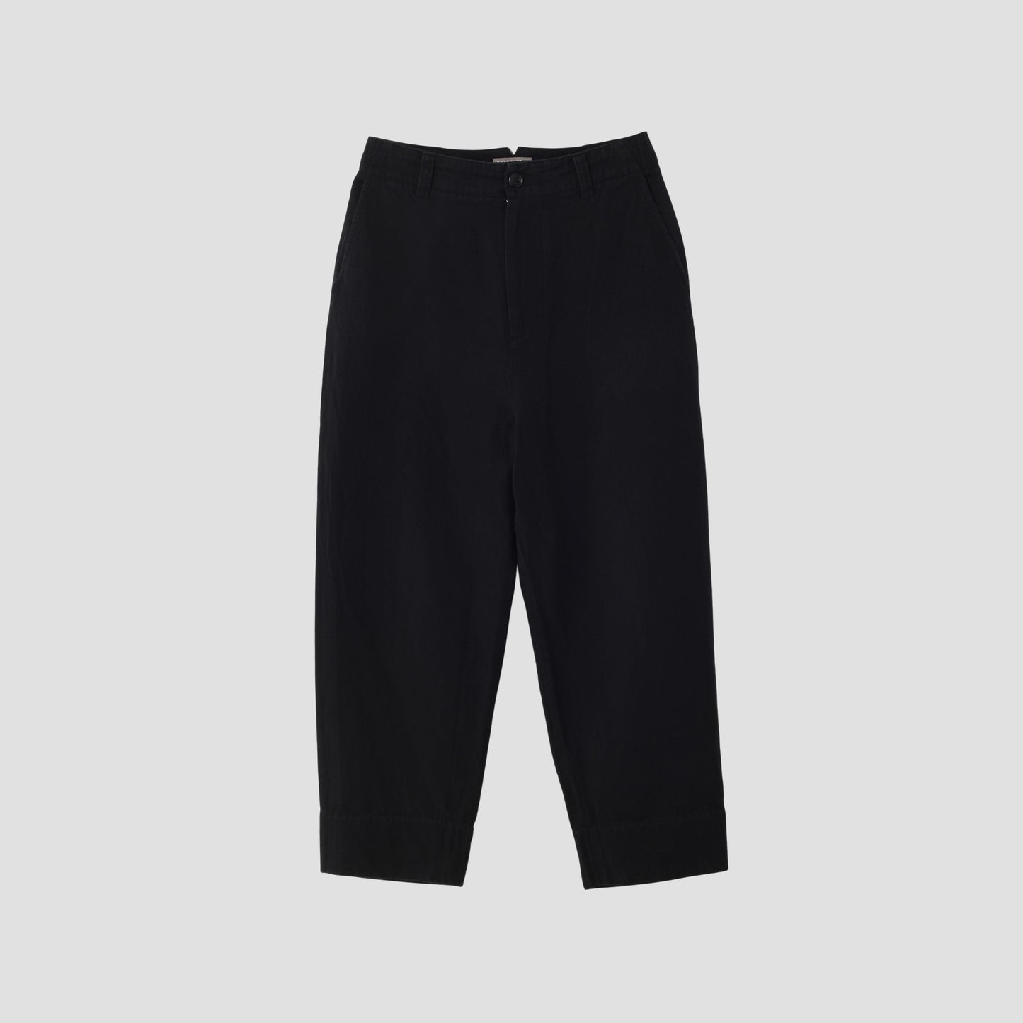 COTTON LINEN TWILL TROUSERS