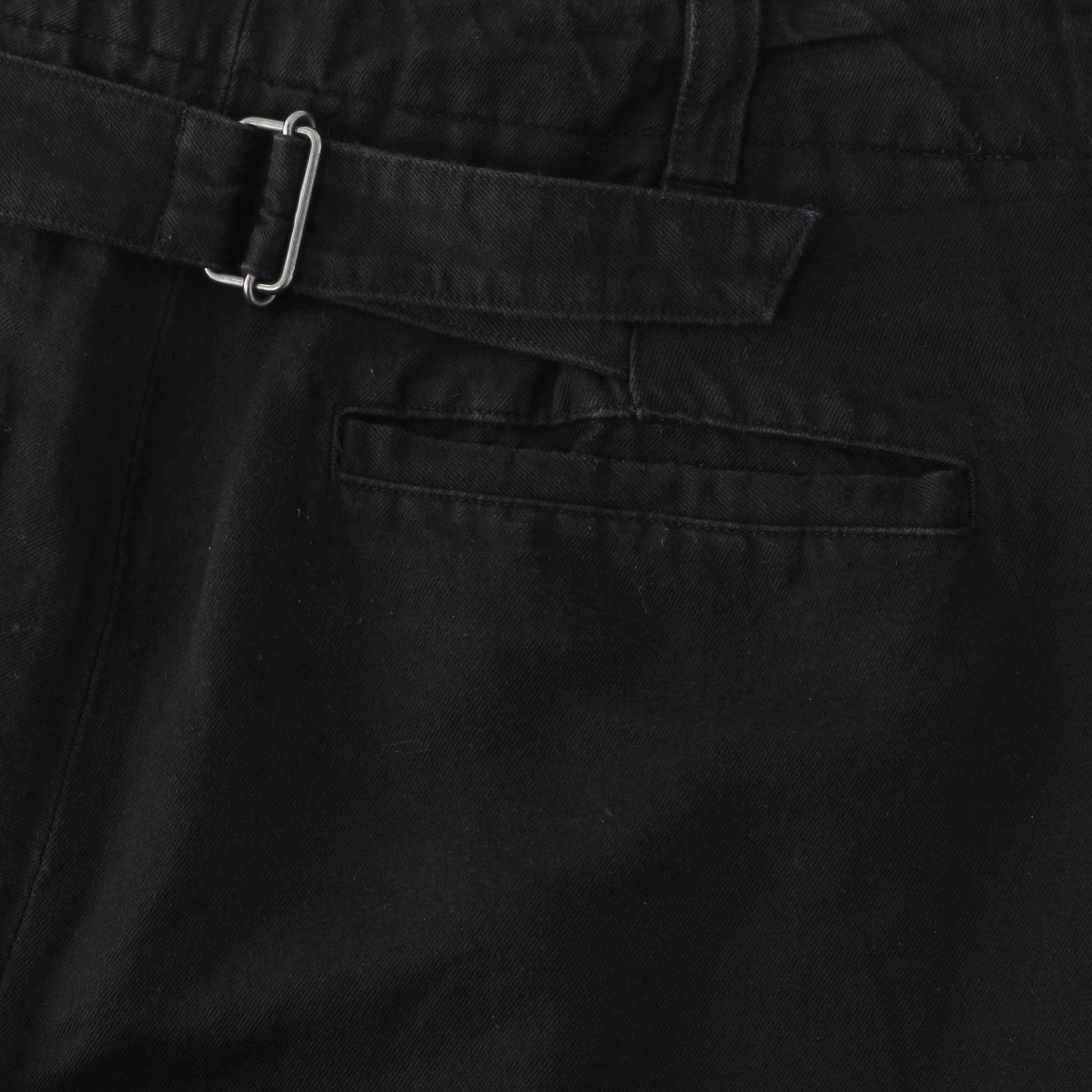 COTTON LINEN TWILL TROUSERS