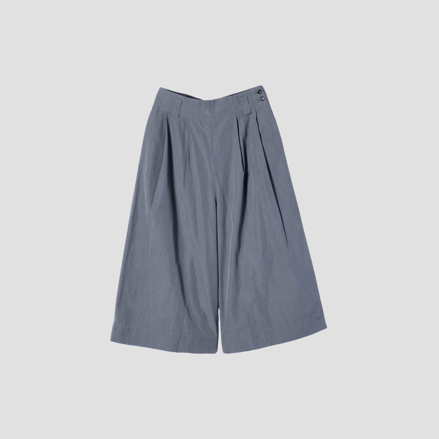 COMPACT COTTON TROUSERS